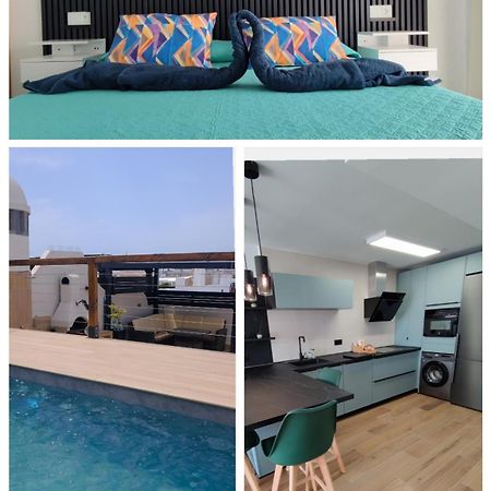 El Atico De Teresa Con Piscina Privada Climatizada A 250M Playa Apartment Vera Ngoại thất bức ảnh